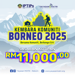 Tajaan Kembara Komuniti Borneo bersama IPTIPs 2025