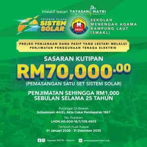 Tajaan Panel Solar Sekolah Menengah Agama Kampung Laut 1.0