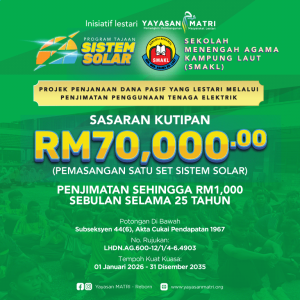Tajaan Panel Solar Sekolah Menengah Agama Kampung Laut 1.0