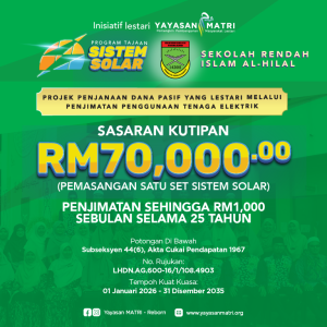 Tajaan Panel Solar Sekolah Rendah Islam Al-Hilal 1.0