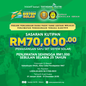 Tajaan Panel Solar Surau Sekolah Ibrah 1.0
