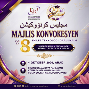 Tajaan Majlis Konvokesyen KTD 2026